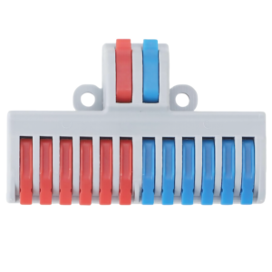 1 stk. skrueløs samlemuffe - 2 til 12, 250V, 32A