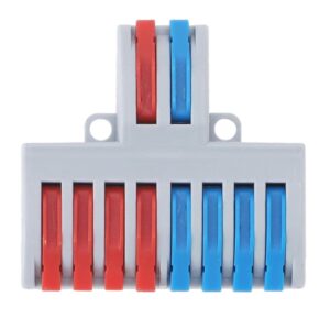 1 stk. skrueløs samlemuffe - 2 til 8, 250V, 32A