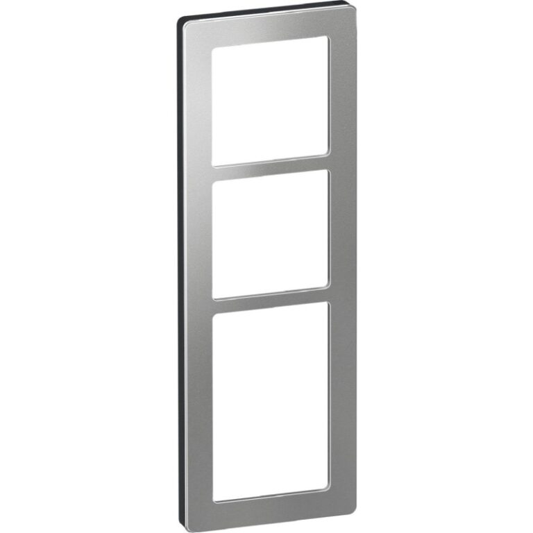 10 stk LK Fuga Pure 66 designramme, 3,5 modul, stål