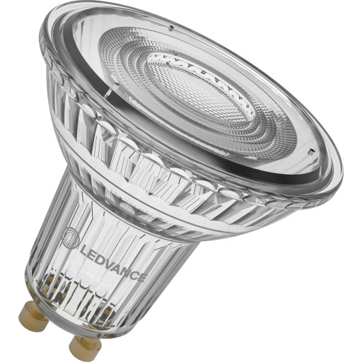 10 stk Ledvance GU10 spotpære, 2700K, 6,1W