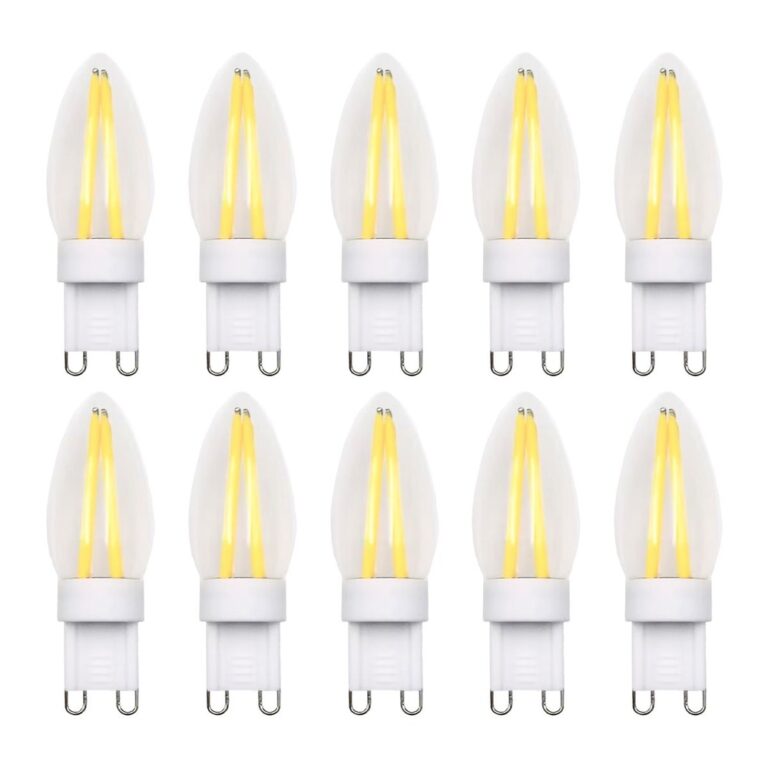 10 stk. G9 2W dæmpbare pærer - 2700K, Filament LED