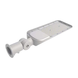 100W LED Gadelyst Samsung Chip, Fotocellesensor, 4000K