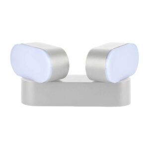 10W LED Væglampe - 3000K, Hvid, Hus