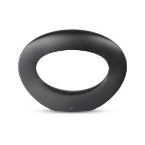 10W LED Væglampe 4000K - Sort hus