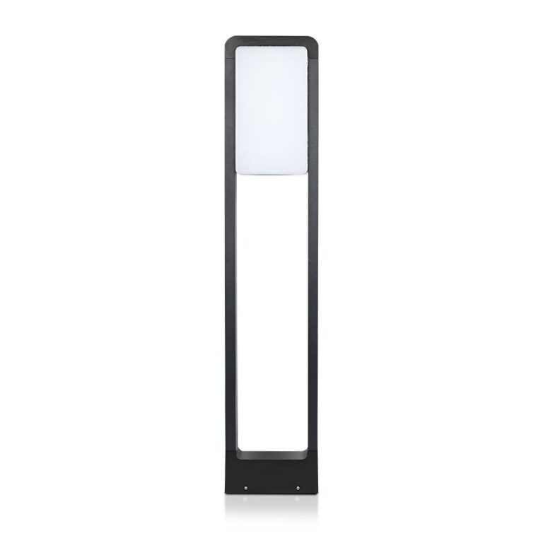 V-Tac 10W LED Pullertlampe, 80cm - IP65, Sort, Samsung LED Chip, Kold Hvid