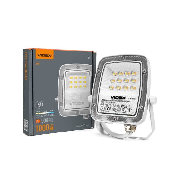 10W LED projektør - 3-i-1 CCT, IP65