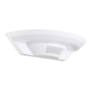 10W LED væglampe med sensor, Samsung chip - IP54, 900lm, hvid, 5 års garanti