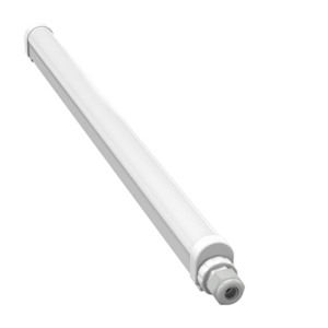 120 cm armatur - 32W, 130lm/W, gennemfortrådet, IP65