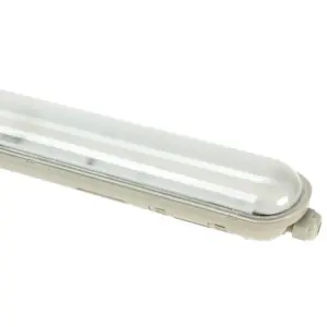 120cm 38W Gigant LED armatur, Gennemfortrådet - 174lm/W, IP65 vandtæt