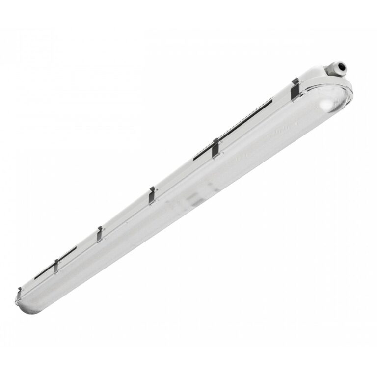 120cm 40W Gigant Pro LED armatur, gennemfortrådet - 150lm/W, IP66 vandtæt, IK10