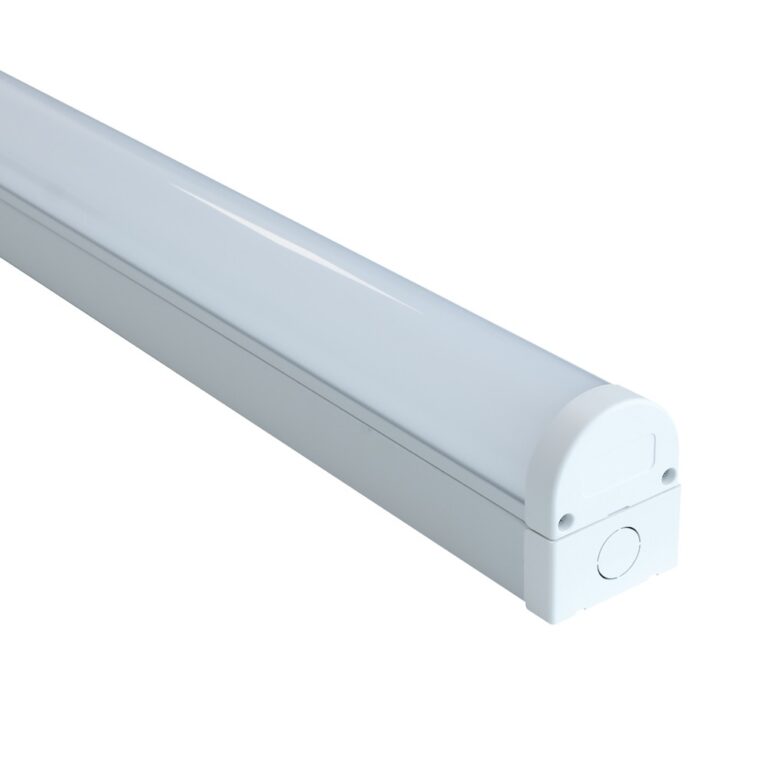 120cm 40W komplet LED armatur, Gennemfortrådet - IP20