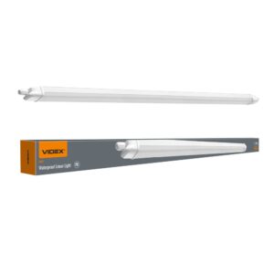 120cm 40W komplet LED armatur - gennemfortrådet, IP65, 5000K