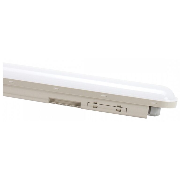 120cm 50W Limea Connect LED armatur, gennemfortrådet - 154 lm/W, IP65 vandtæt