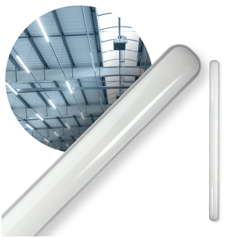 120cm Fladt LED Armatur - Gennemfortrådet - 6000K - 36W - 4320lm - IP65