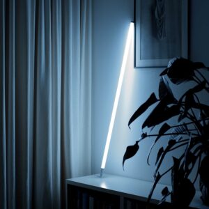 120cm Neon Tube LED, Kold hvid - Designer rør, inkl. ledning