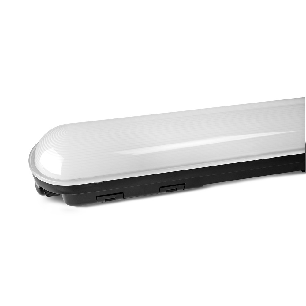 120cm kraftigt LED armatur - Gennemfortrådet, 36W, 5000K, 160 lm/W