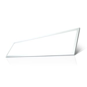 120x30 LED panel, 45W - 80lm/W, hvid kant, IP20 indendørs