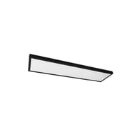 120x30 LED panel, 60W, 4800 lumens, 120 graders spredning, 4500K neutral hvid, IP20, sort ramme