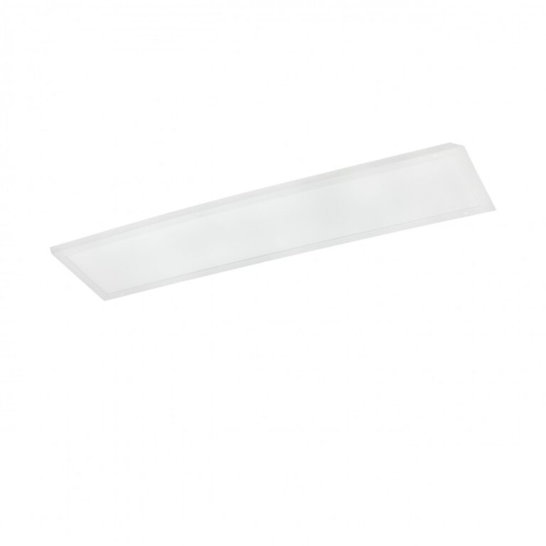 120x30 bagbelyst LED panel, 30W - 5 års garanti, hvid kant