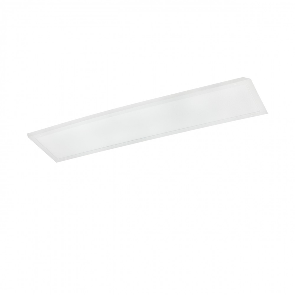 120x30 bagbelyst LED panel, 30W - 5 års garanti, hvid kant