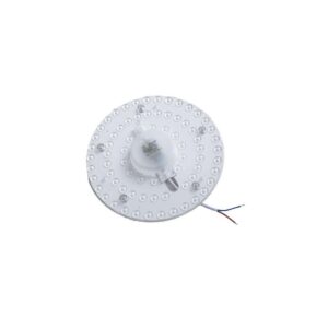 12,5cm / 9W LED indsats med linser - Flicker free, erstat G24, cirkelrør og kompaktrør