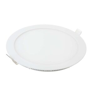 12W LED Premium Panel - 6400K, Rund