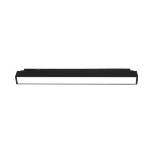 12W LED Skinnespot - Magnetisk Smart, 3i1, Sort Hus.