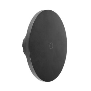 12W LED Væglampe - 3i1 Sort Hus, Dæmpbar