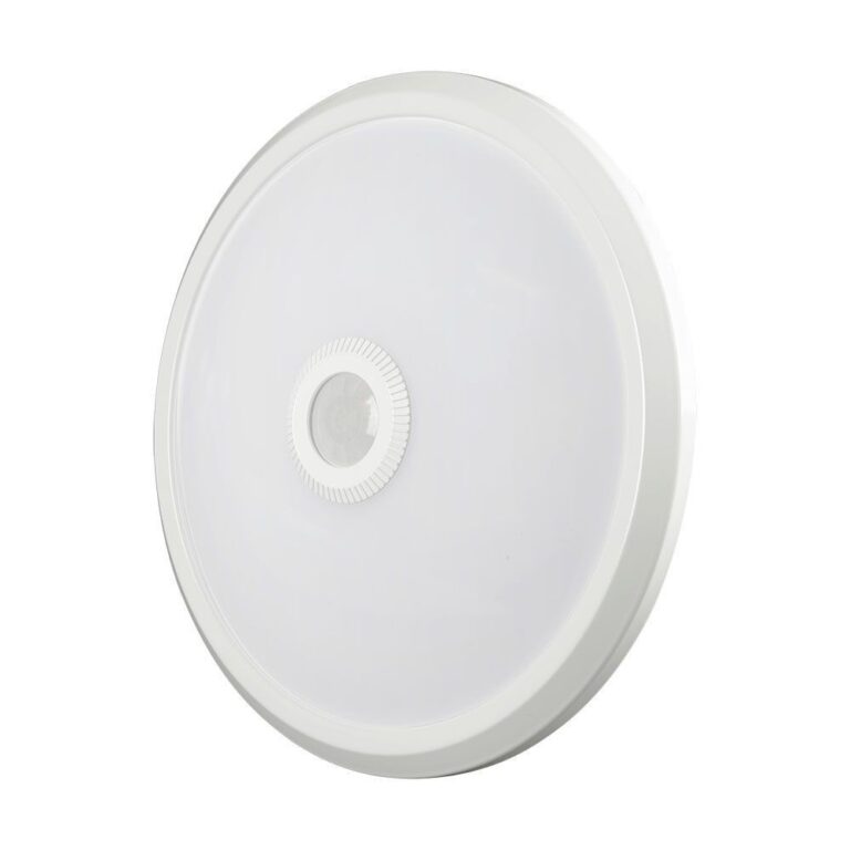 12W LED sensorlampe - IP20 indendørs, CCT, Samsung LED chip, PIR sensor, inkl. lyskilde