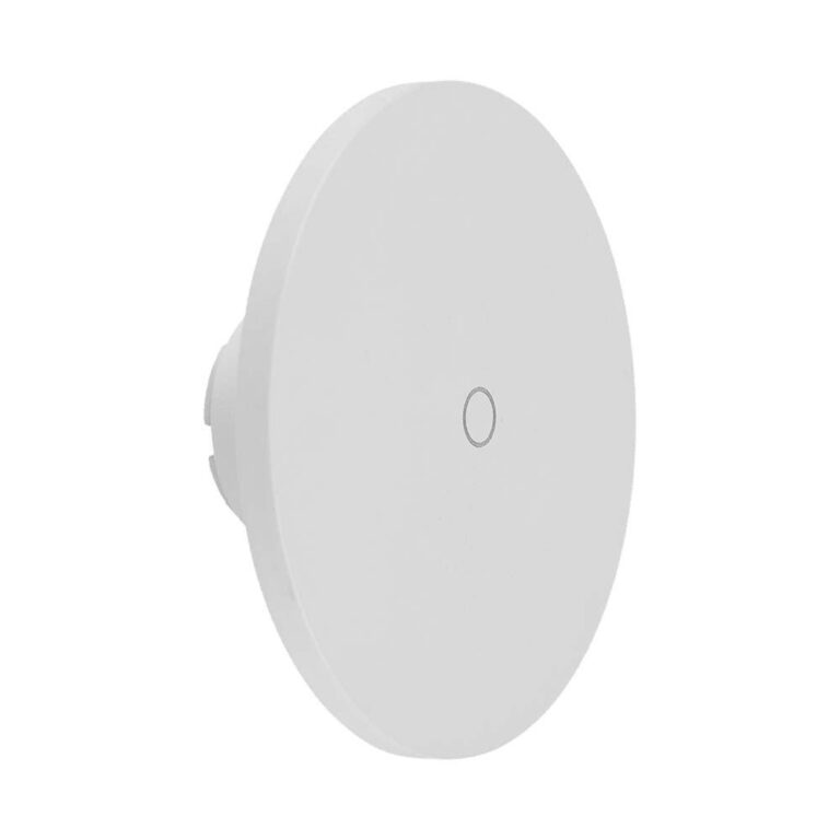 12W LED væglampe, 3-i-1 CCT dæmpbar - 1200lm, IP65, sort/hvid, 16x16cm, inkl. lyskilde