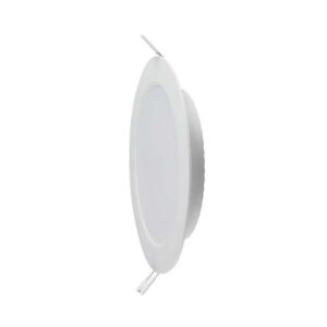 12W Ø17,1cm indbygget LED panel - Samsung LED chip, 100lm/W, hvid kant, 4000K