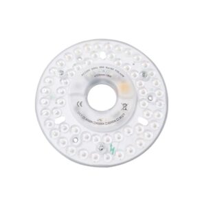 13cm / 18W Dæmpbar LED indsats med linser - Flicker free, erstat G24, cirkelrør og kompaktrør