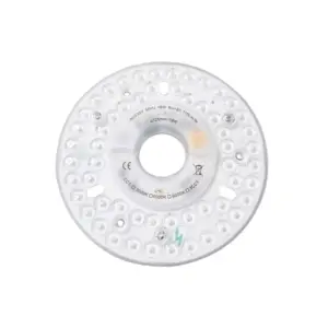 13cm / 18W Dæmpbar LED indsats med linser - Flicker free, erstat G24, cirkelrør og kompaktrør