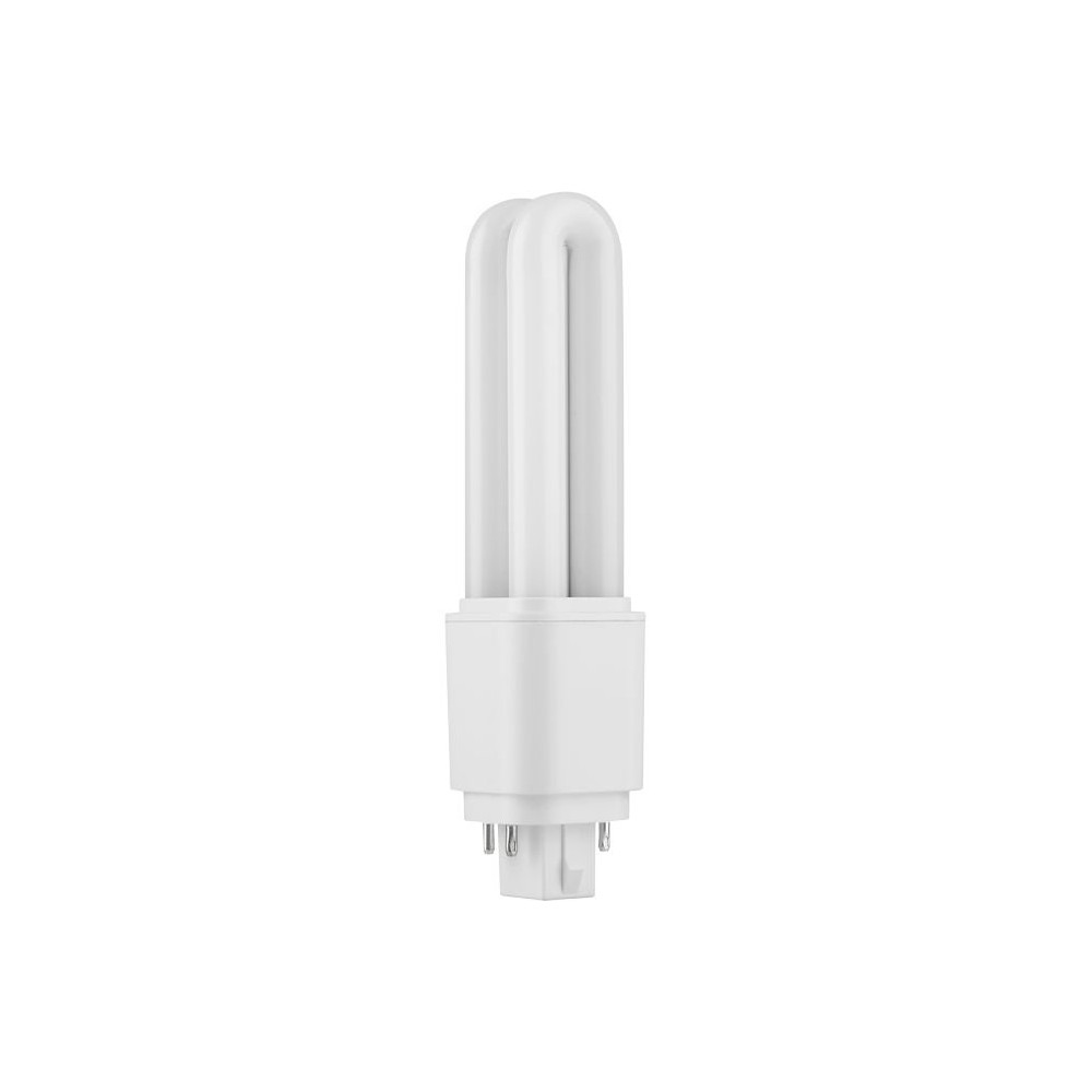 14,3cm / 6W G24q LED pære - 880lm, 4000K, opal glas, 4-pin