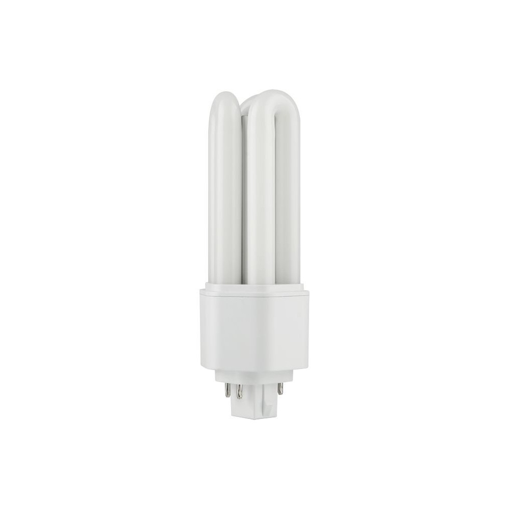 14cm / 10W GX24q LED pære - 1450lm, 4-pin, opal glas, 6500K