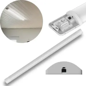 150cm Fladt LED Armatur - CCT - 4800lm - 48W - IP20