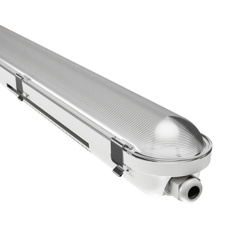 150cm Gigant Pro LED armatur 85W - Gennemfortrådet, 12750lm, 150lm/W, IP66 vandtæt, IK10