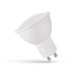 1,5W LED spot - Mælkehvid front, 230V, GU10