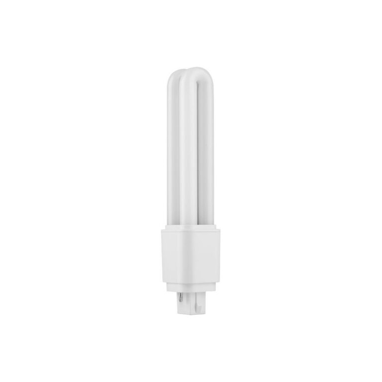 16,8cm / 9W G24d-2 LED pære - 1360lm, Direkte/Ballast kompatibel, 4000K, Opal glas