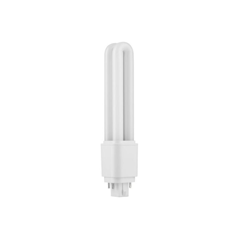 16,8cm / 9W G24q LED pære - 1280lm, 4-pin, opal glas, 3000K