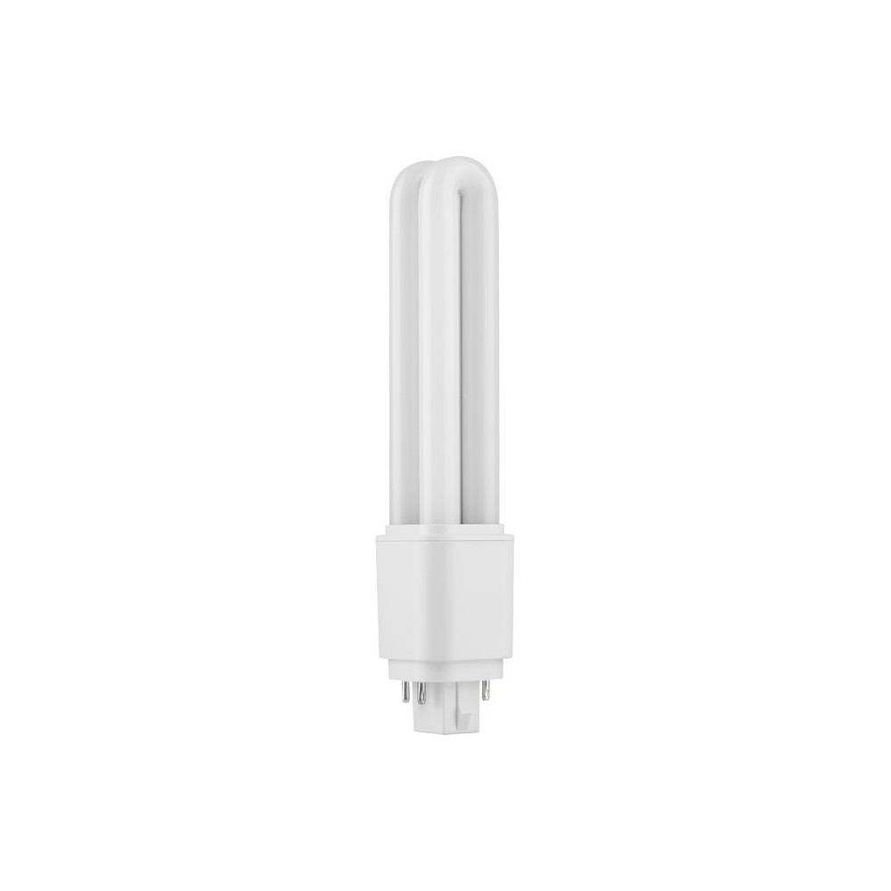 16,8cm / 9W G24q LED pære - 1280lm, 4-pin, opal glas, 3000K