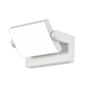 17W LED Væglampe - 3000K, Hvidt Hus, IP65