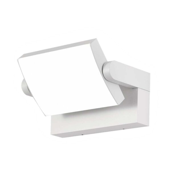 17W LED Væglampe - 3000K, Hvidt Hus, IP65