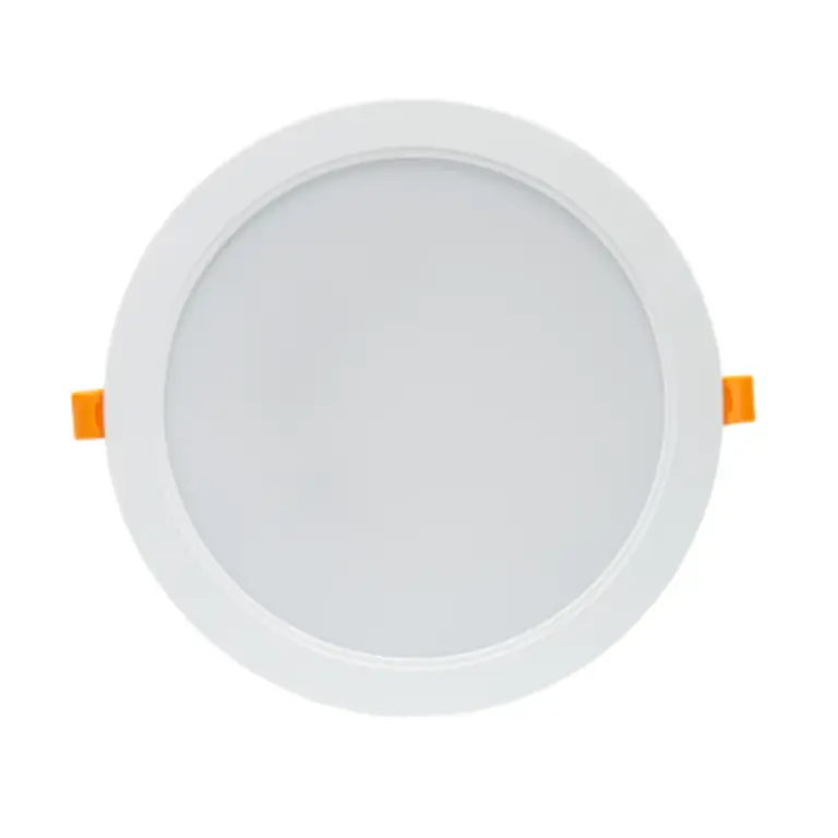 18W Ø17cm LED indbygningspanel - IP54 udendørs, Hul: Ø14,5 cm, Mål: Ø17 cm