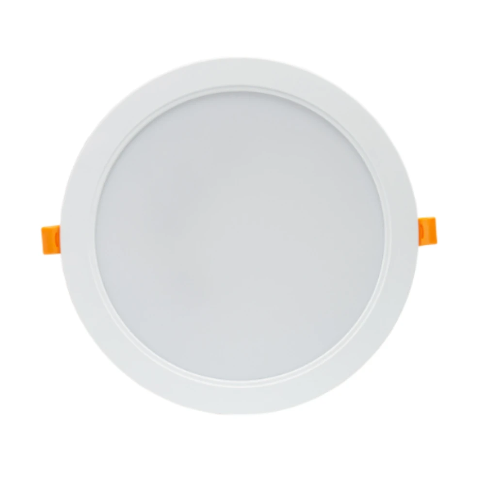 18W Ø17cm LED indbygningspanel - IP54 udendørs, Hul: Ø14,5 cm, Mål: Ø17 cm
