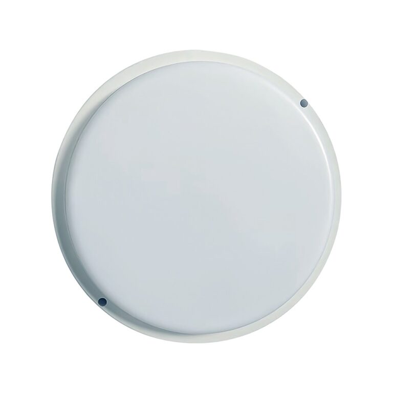 18W Udendørs væg/loftlampe - IP54, Ø19,5cm, Højde 3,8cm, skotlampe