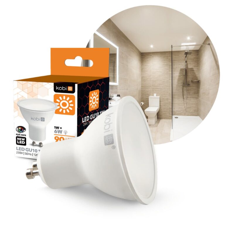 1W - Gu10 LED Spot - 90lm - 3000K - Ikke Dæmpbar