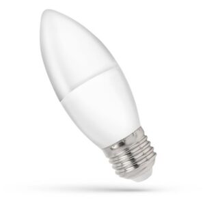 1W LED kertepære - C37, 270 grader, E27