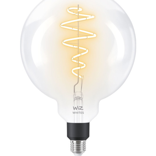 2 stk Wiz E27 globepære, 2700K-6500K, 6,7W, Ø20 cm