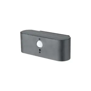 2.5W Solcelle væglampe LED - IP54, sensor, justerbar spredning